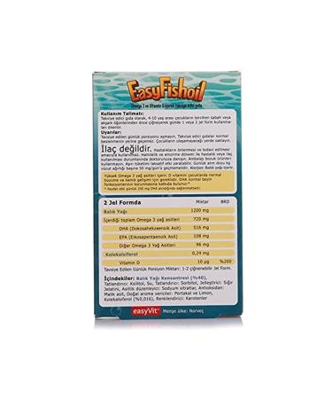 EASYVIT Brand Easyfishoil Omega 3 30 Chewable Gel Tb Category Hand Cream - Buy Online on GoSupps.com