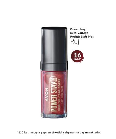 Avon Powerstay High Voltage Spark Likit Ruj Russet Shock - Buy Online on GoSupps.com