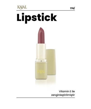 KAJAL Dark Rose Lipstick - Rosewood Lipstick - No: 770