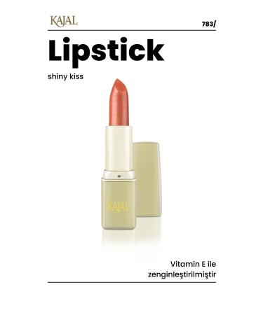 KAJAL Orange Red Lipstick & Burnt Sienna Lipstick - No: 783