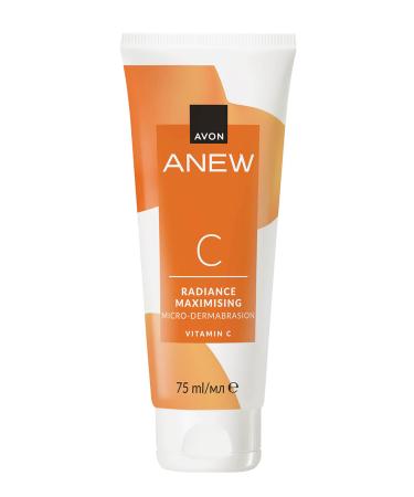 Avon Anew Radiance Maximising Micro Dermabrasion Vitamin C Purifying Scrub 75 Ml.