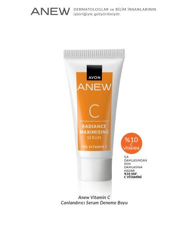 Avon Anew Radiance Maximising Vitamin C Face Serum 10 Ml. - Buy Online on GoSupps.com