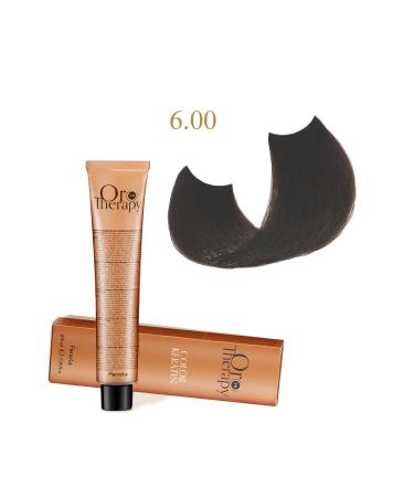 Fanola Oro Therapy 24k Color Keratin With Gold & Argan Oil 100ml (ammonia Free) 6.00 Dark Blonde Intense