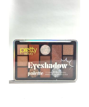 Perissy 13-Piece Eyeshadow Palette Matte Shiny and Glitter Eyeshadow Palette - Buy Online on GoSupps.com