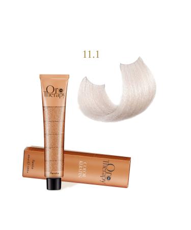 Fanola Oro Therapy 24k Color Keratin With Gold & Argan Oil 100ml (ammonia Free) 11.1