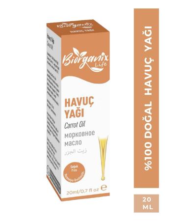 Biorganix Life Carrot Oil 20 ml - Buy Online on GoSupps.com