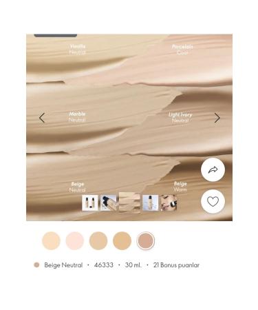 Oriflame The ONE Illuskin Glow Reflective Foundation beige neutral - Buy Online on GoSupps.com