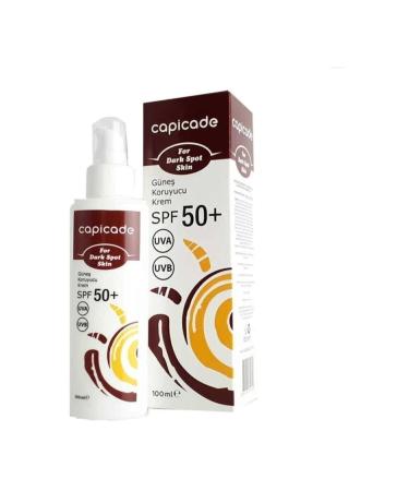 Capicade Spf 50 Sunscreen Cream for Blemished Skin 100ml - Buy Online on GoSupps.com
