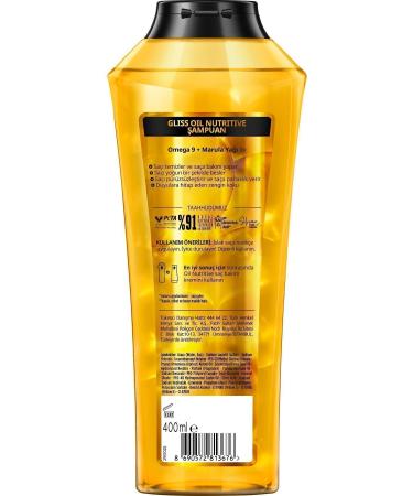 Gliss Oil Nutritive Shampoo 400 ML - Buy Online on GoSupps.com