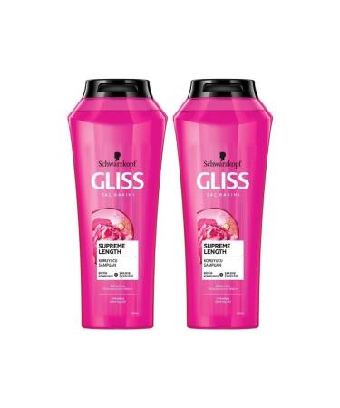 Gliss Gliss Supreme Length Shampoo for Long Hair 500 ml X 2 Pieces
