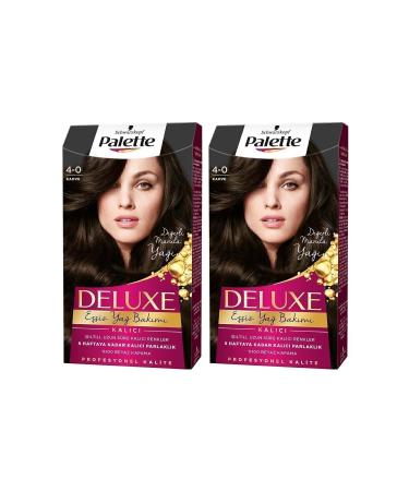 Palette Deluxe 4-0 Brown X 2 Hair Dye - Buy Online on GoSupps.com