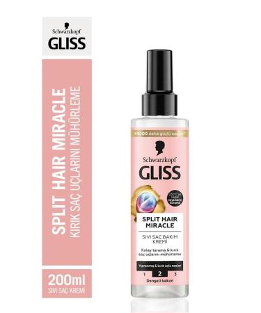 Gliss Split Hair Miracle Shampoo 400 Ml + Split Hair Miracle Liquid Conditioner 200 Ml - Buy Online on GoSupps.com