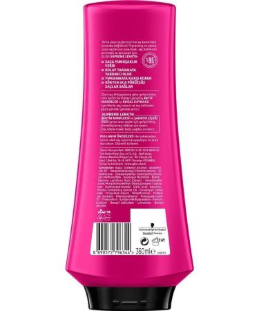 Gliss Supreme Length Hair Conditioner for Long Hair 360 ml X 2 Pieces - Buy Online on GoSupps.com