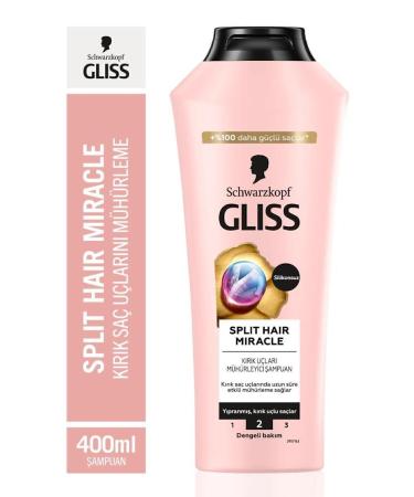 Gliss Split Hair Miracle Shampoo 400 Ml x 5 Pieces - Buy Online on GoSupps.com
