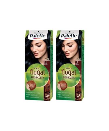 Palette Permanent Natural Colors 1-1 Midnight Blue X 2 Pieces