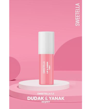 SWEETELLA Tint -Lip & Cheek - Lip and Cheek Tint-Pink - Buy Online on GoSupps.com