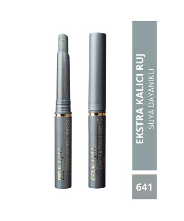 KAJAL Long Lasting Metallic Grey Lipstick - No: 641