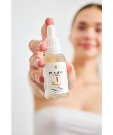 Duaderm Anti-Wrinkle Eye Contour Serum (liposomal Niacinamide + Coffeine 10%) 30ml - Buy Online on GoSupps.com