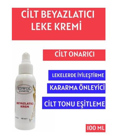 EDWOL Skin Whitening Darkening Prevention Tone Equalizer Blemish Cream 100ml