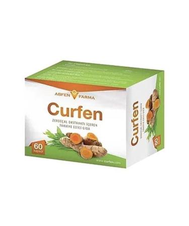 Abfen Farma Curfen Turmeric Containing Supplementary Food 60 Tablets - Buy Online on GoSupps.com