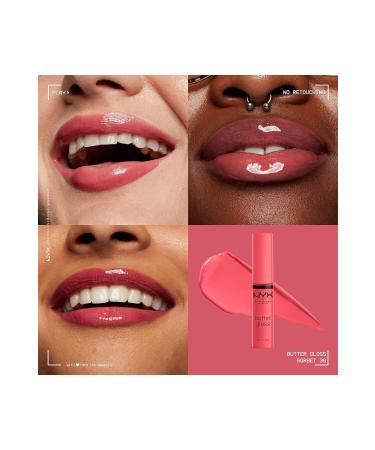 NYX Butter Gloss- Lip Gloss Sorbet-15 G - Buy Online on GoSupps.com