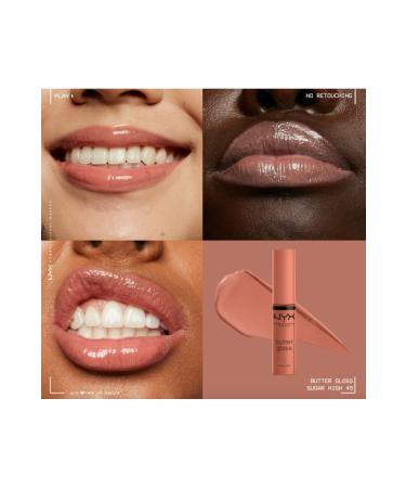 NYX Butter Gloss- Lip Gloss -sugar High- 15 G - Buy Online on GoSupps.com