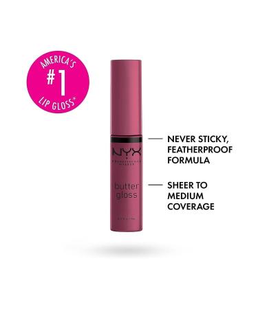 NYX Butter Gloss-lip gloss-cranberry pie 15 g