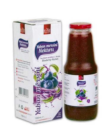 Kayseri Pazari Blueberry Nectar 1000 ml Glass Bottle