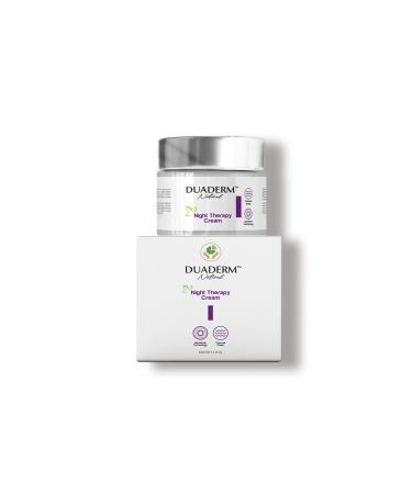 Duaderm Anti-Wrinkle Repair Night Therapy Cream (LIPOSOMAL VIT C & VIT A PETINYL PALMITATE) 50ml - Buy Online on GoSupps.com
