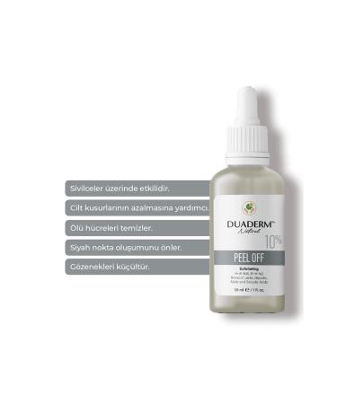 Duaderm Anti-Acne Anti-Blackhead Peel Off Serum (AHA 10% BHA 2%) 30ml - Buy Online on GoSupps.com