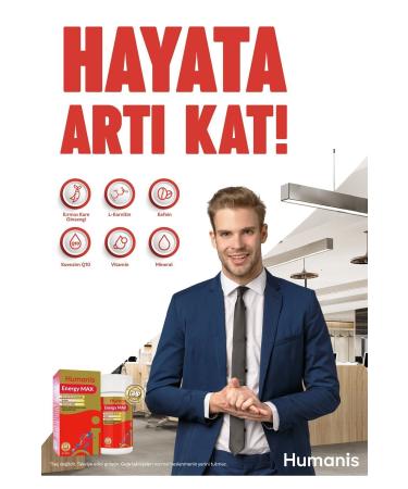 Humanis Energy Max Vitamin & Mineral 30 Tablet Energy - Buy Online on GoSupps.com