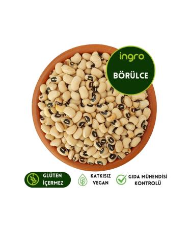 Ingro Gluten Free Black Eyed Peas 10000 G