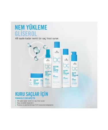 Schwarzkopf Bonacure Moisturizing Shampoo 250 Ml. - Buy Online on GoSupps.com