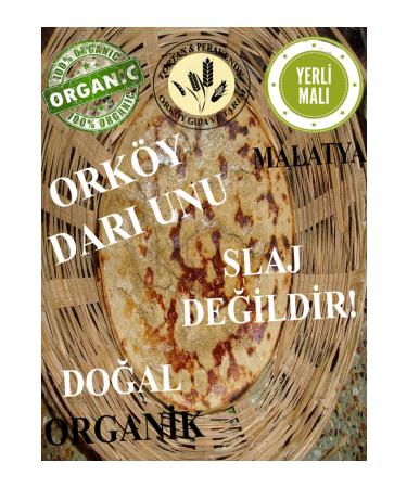 Orkoy Additive-Free Genuine Malatya Local Millet Corn Flour 5 Kg