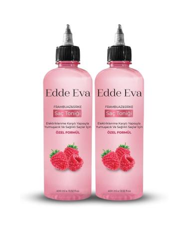 Edde Eva Raspberry & Vinegar Hair Tonic 400ml 2-Piece Anti-Loss Early Growth and Repair