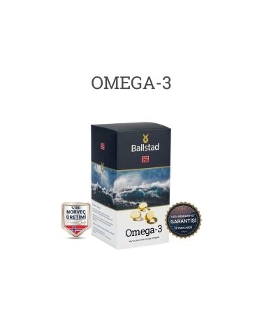 Ballstad Omega 3 - 1050 Mg Norwegian Fish Oil Capsules