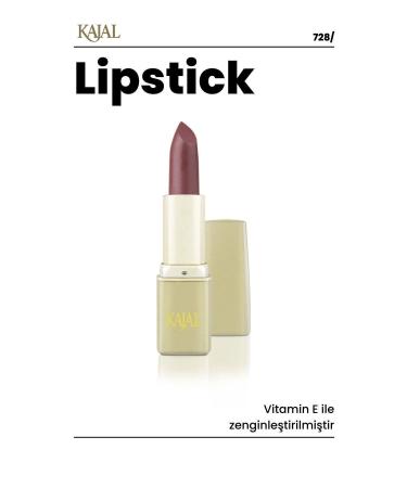 KAJAL Old Rose Lipstick - Dusky Rose Lipstick - No: 728