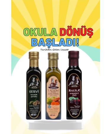 Durgun Bebe Ralila Black Mulberry Extract Ginger Turmeric Atom Cone Syrup 3" Winter Set