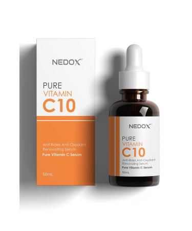 NEDOX Pure Vitamin C10 Serum 50 ml - Radiant Serum 50 ml - Buy Online on GoSupps.com
