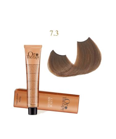 Fanola Oro Therapy 24k Color Keratin With Gold & Argan Oil 100ml (ammonia Free) 7.3