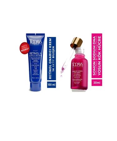 TODAYS CLINICALS Repair Cream - Retinol 100 Ml + Anti-Wrinkle Serum 30 Ml