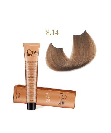 Fanola Oro Therapy 24k Color Keratin With Gold & Argan Oil 100ml (ammonia Free) 8.14 G anduja