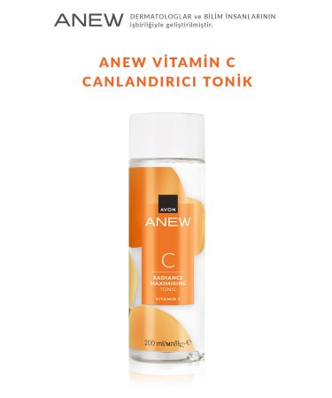 Avon Anew Radiance Vitamin C Maximizing Tonic 200 Ml. - Buy Online on GoSupps.com