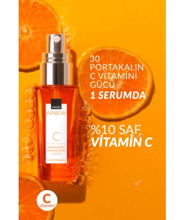 Avon Anew Radiance Maximising Vitamin C Face Serum 10 Ml. - Buy Online on GoSupps.com