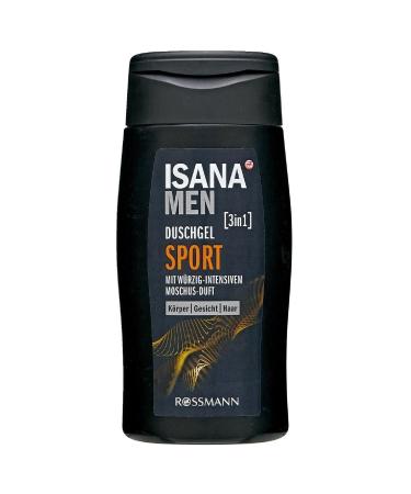 ROSSMANN Men Sport Musk Hair Face and Body Shower Gel 300 ml 4305615407630