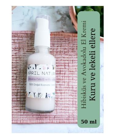 A&N Natural Hand and Body Cream Natural Hand Cream with Hibiscus Extract and Avocado Oil For Blemished Dry and Combination Skin