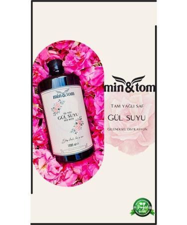 MinTom Full Oil Pure Rose Water 1000 ml Tonic - Buy Online on GoSupps.com