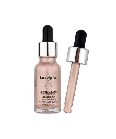 Lesvip's Liquid Highlighter Shiny Face & Body Illuminator - Buy Online on GoSupps.com