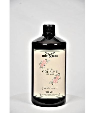 MinTom Full Oil Pure Rose Water 1000 ml Tonic - Buy Online on GoSupps.com