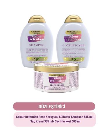 OGX Color Protect Sulfate-Free Shampoo + Conditioner + Hair Mask